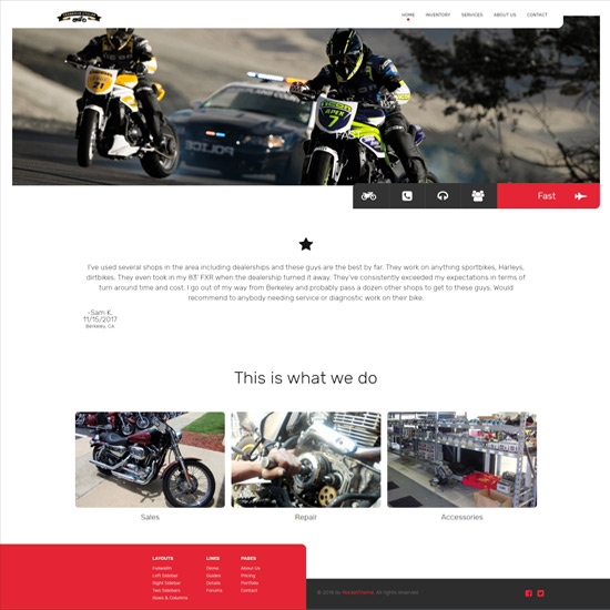 Cerberus Cycles Website